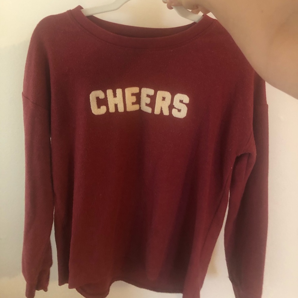 Perfect fit burgundy sweater